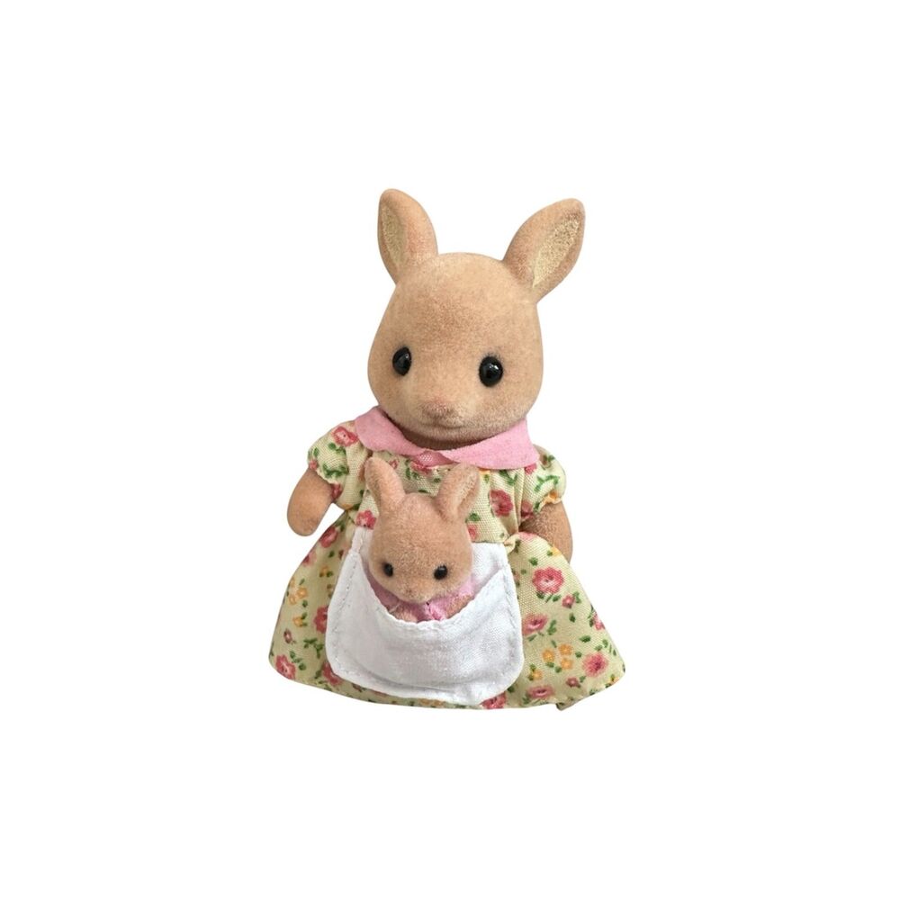 Calico Critters Hopper Kangaroo Mom with Baby